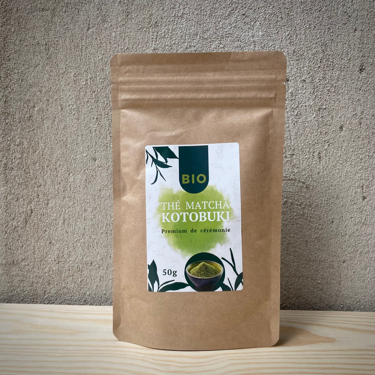 Ekologiskt matcha-te premium "Kotobuki" 50g