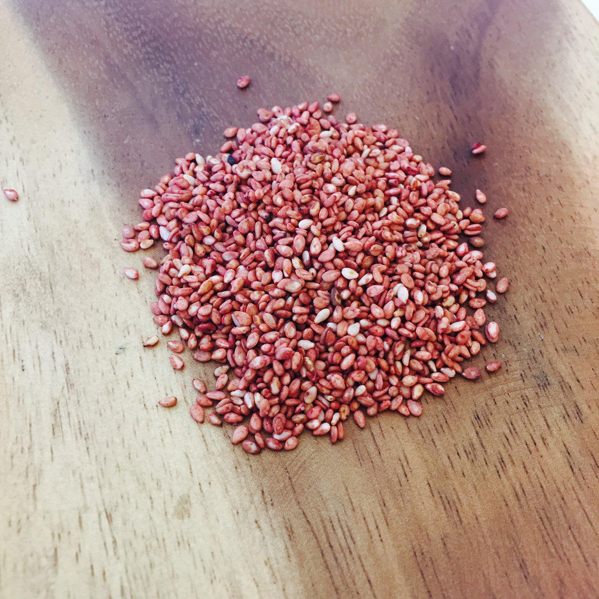 Rostade sesamfrön smaksatta med Umeboshi