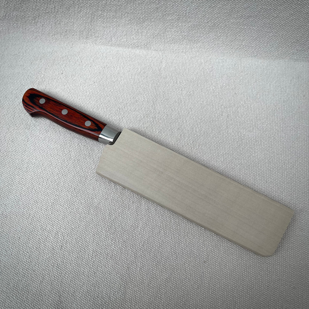 Grönsakskniv "Nakiri Sakai Takayuki" Damascus 160mm, handtag i Mahogny