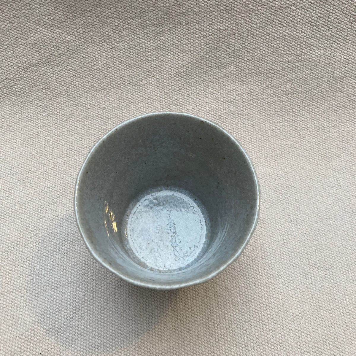 Glas i keramik grått "Minoyaki Tataki"