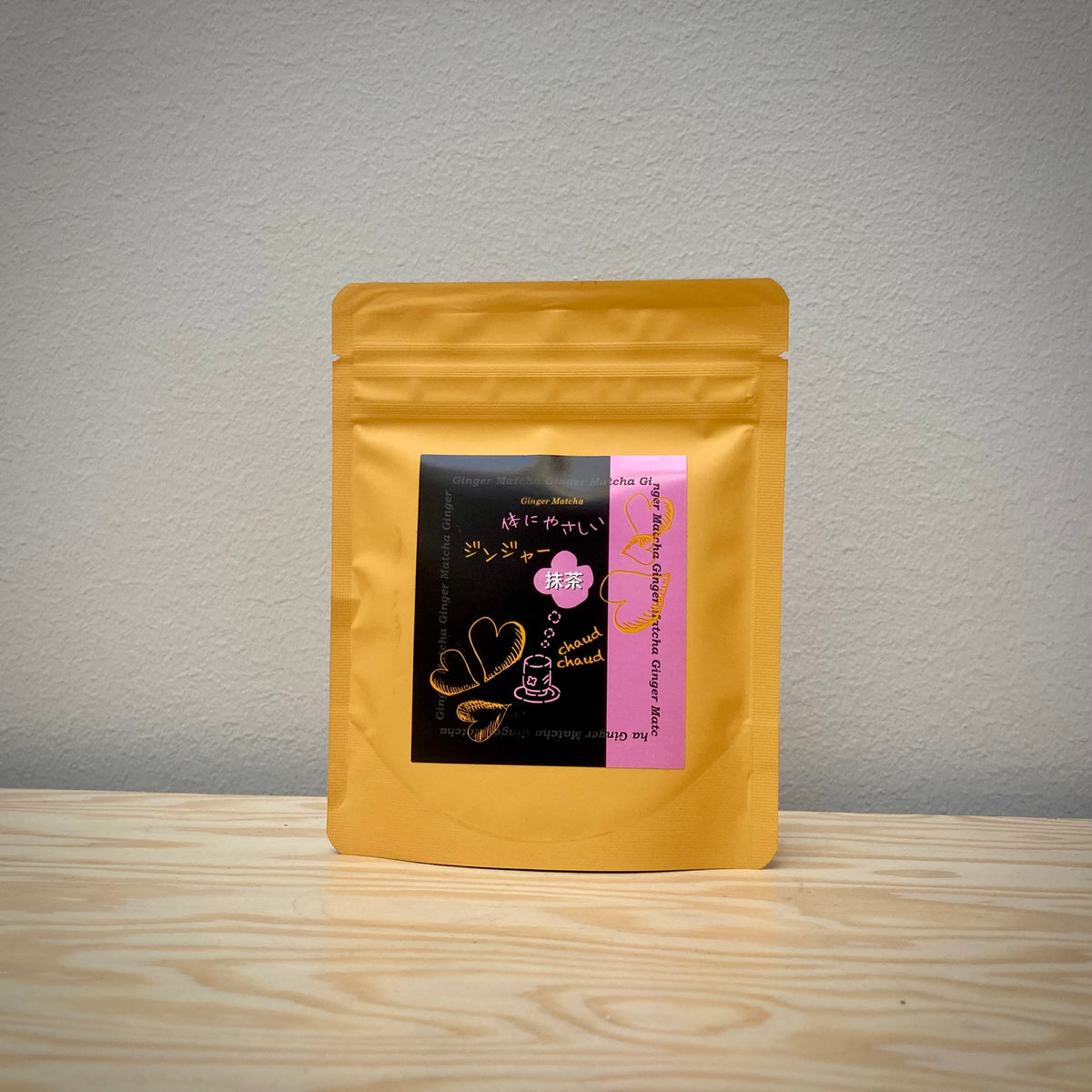Matcha-te smaksatt med Ingefära 40g