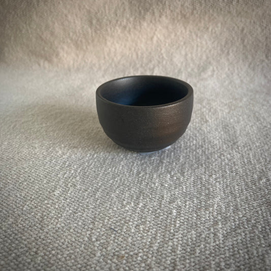 Sakekopp svart "Bizen"