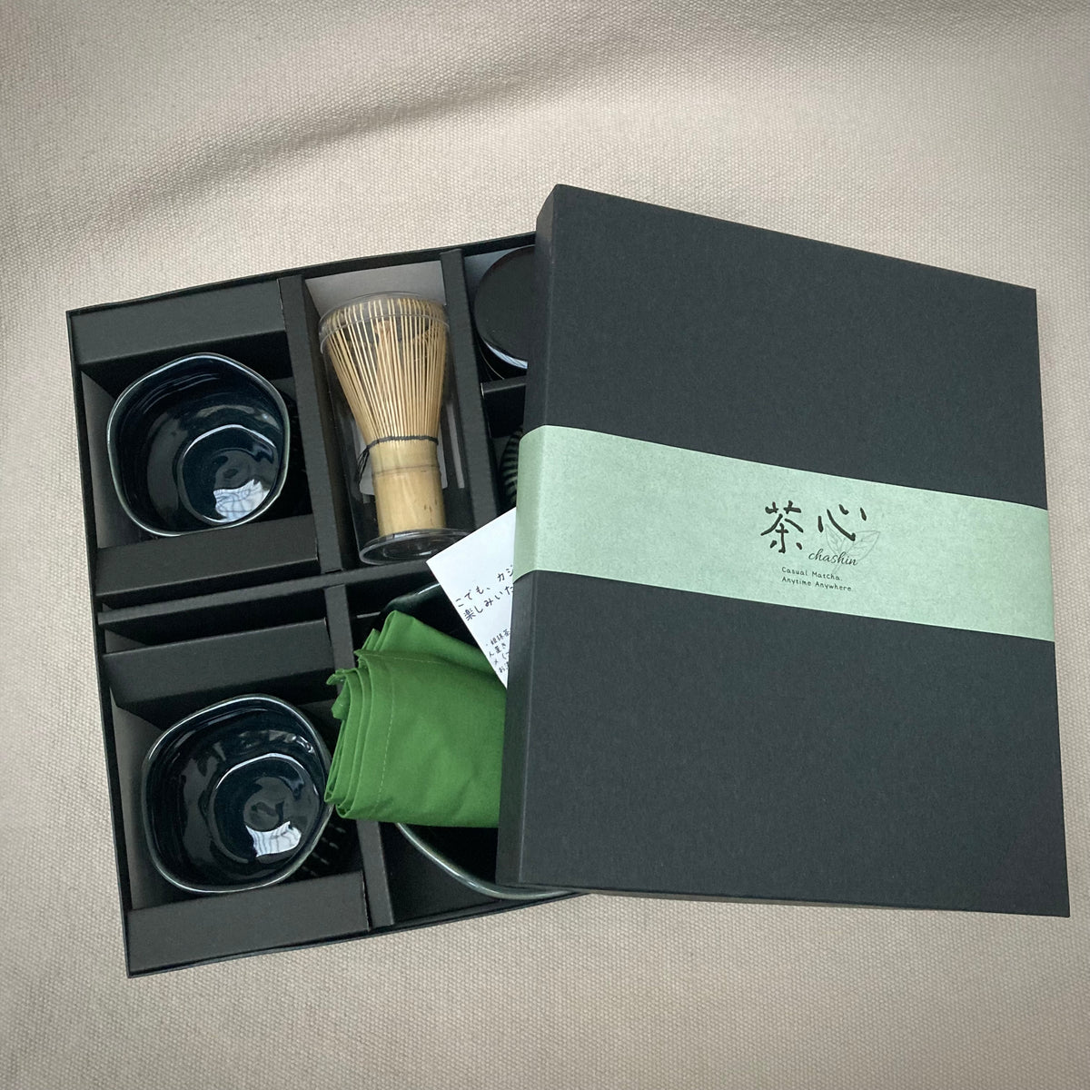 Matcha-set - 8-delar "Chashin"