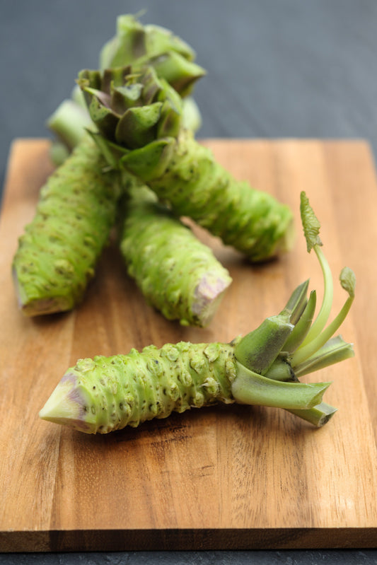 Färsk wasabi från Japan 60-80 gr per styck